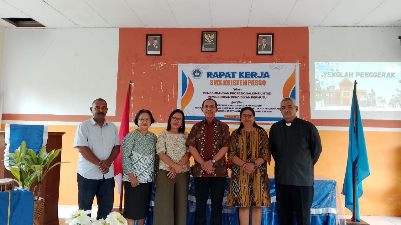 Rapat Kerja SMA Kristen Passo Tahun Ajaran 2025/2026
